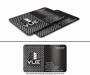 Business Card Design by Moustache-Graphics for Vue Properties | Design: #4992796