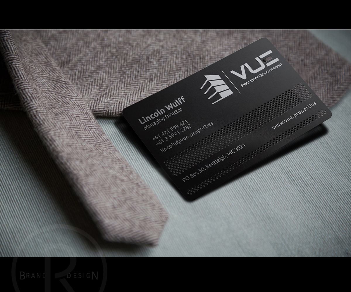 Business Card Design by Rich_LHA for Vue Properties | Design #5012480