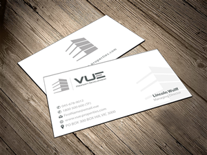 Business Card Design by Sbss for Vue Properties | Design: #4982466