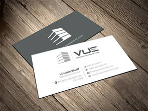 Business Card Design by Sbss for Vue Properties | Design: #4982468