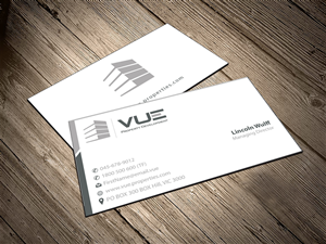 Business Card Design by Sbss for Vue Properties | Design: #4982471