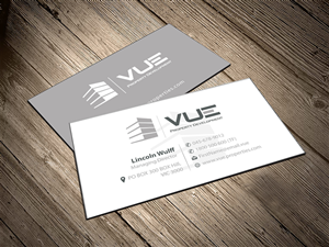 Business Card Design by Sbss for Vue Properties | Design: #4982472