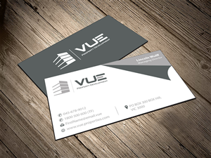 Business Card Design by Sbss for Vue Properties | Design: #4982482