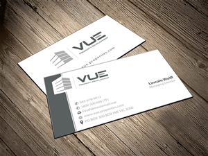 Business Card Design by Sbss for Vue Properties | Design: #4982483