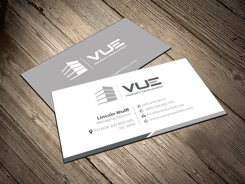 Diseño de Tarjeta de Presentación por Sbss para Vue Properties | Diseño #4982488