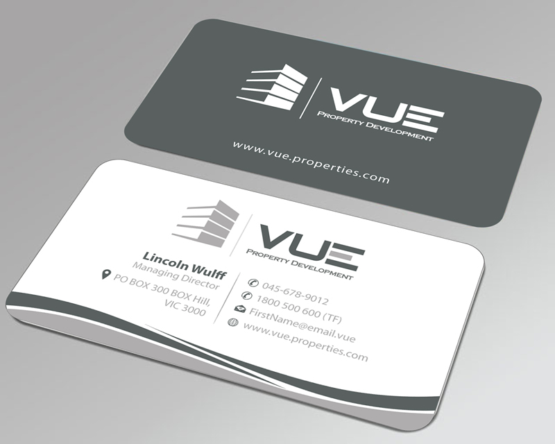 Business Card Design by Sbss for Vue Properties | Design #4982489