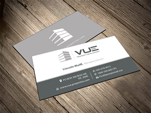 Business Card Design by Sbss for Vue Properties | Design: #4982491
