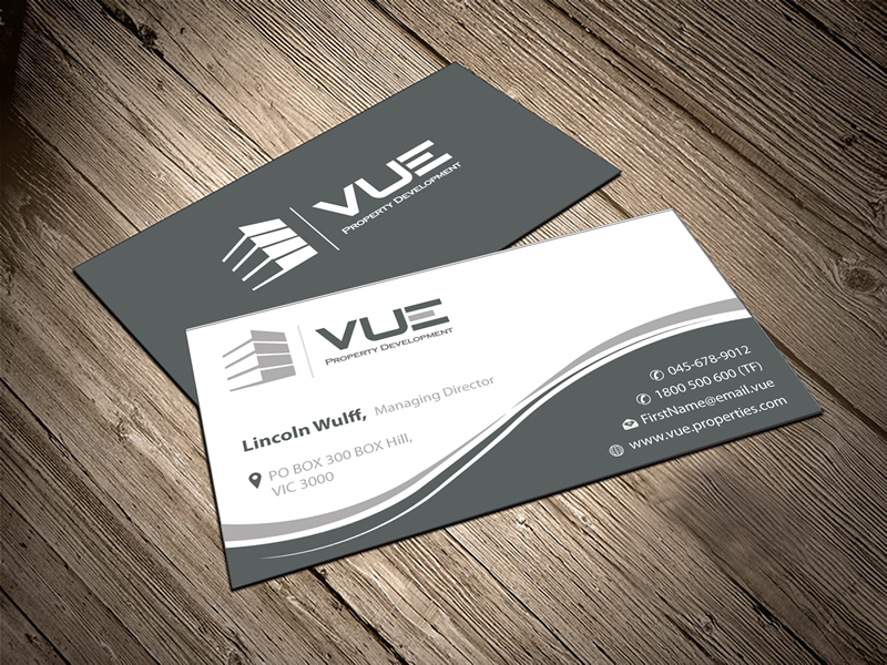 Business Card Design by Sbss for Vue Properties | Design #4982493