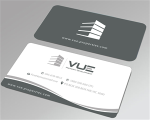 Business Card Design by Sbss for Vue Properties | Design: #4982498