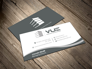 Business Card Design by Sbss for Vue Properties | Design: #4982499