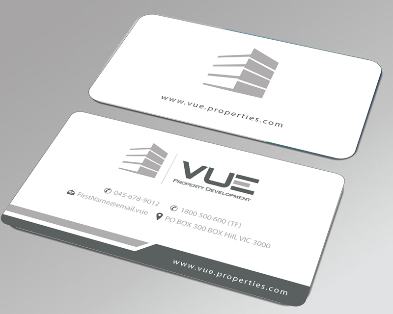 Business Card Design by Sbss for Vue Properties | Design #4982501