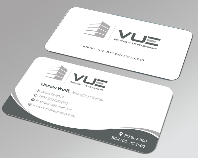 Business Card Design by Sbss for Vue Properties | Design #4982515