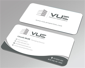 Business Card Design by Sbss for Vue Properties | Design: #4982515