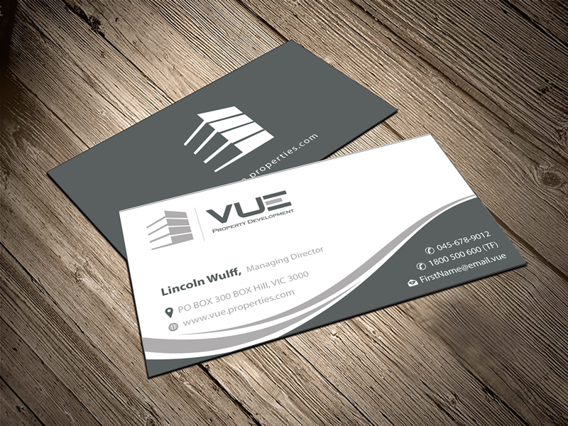 Business Card Design by Sbss for Vue Properties | Design #4982517