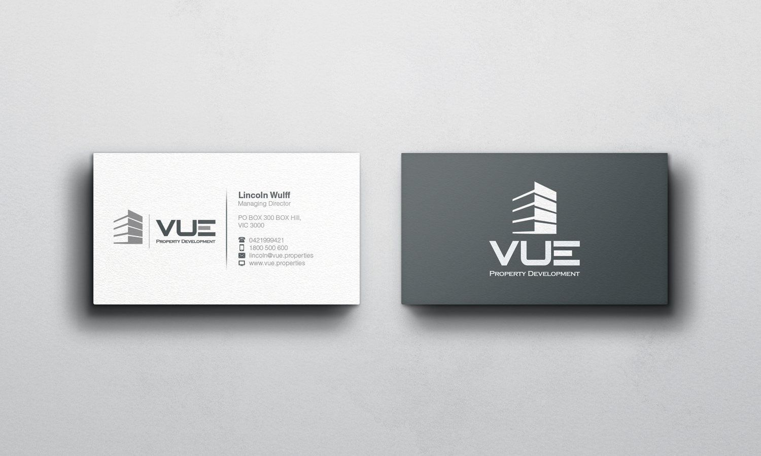 Business Card Design by WebixBD for Vue Properties | Design #4982552