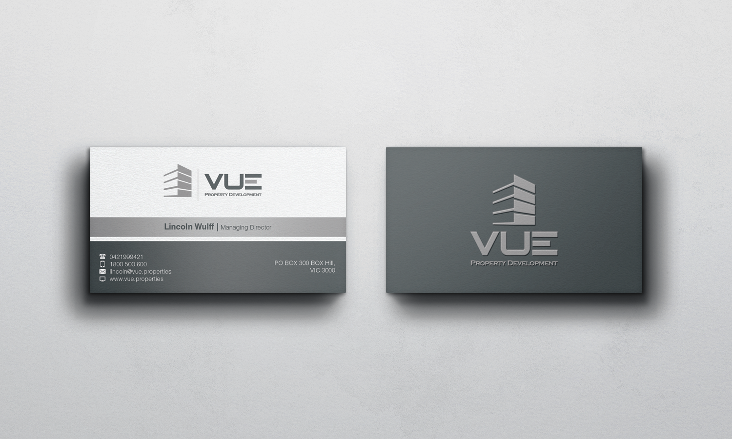 Business Card Design by WebixBD for Vue Properties | Design #4982630