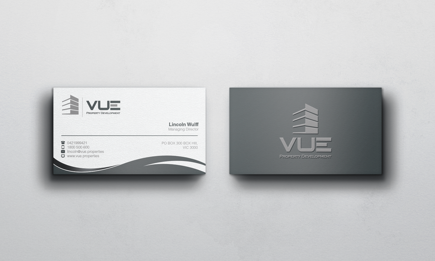 Business Card Design by WebixBD for Vue Properties | Design #4982670