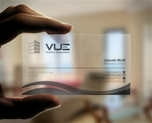 'Vue Property Development' Business Card | Diseño de Tarjeta de Presentación por WebixBD