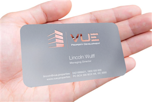 Business Card Design by dotnot for Vue Properties | Design: #4988537