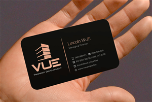 Business Card Design by dotnot for Vue Properties | Design: #4992882