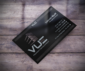 Business Card Design by Stylez Designz for Vue Properties | Design #5012556