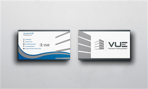 Business Card Design by Verified artistry (Design garden) for Vue Properties | Design: #5004679