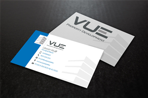 Business Card Design by Verified artistry (Design garden) for Vue Properties | Design: #5004698