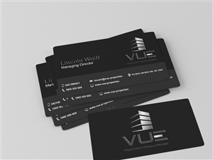 Business Card Design by DCMadrid for Vue Properties | Design: #4992663