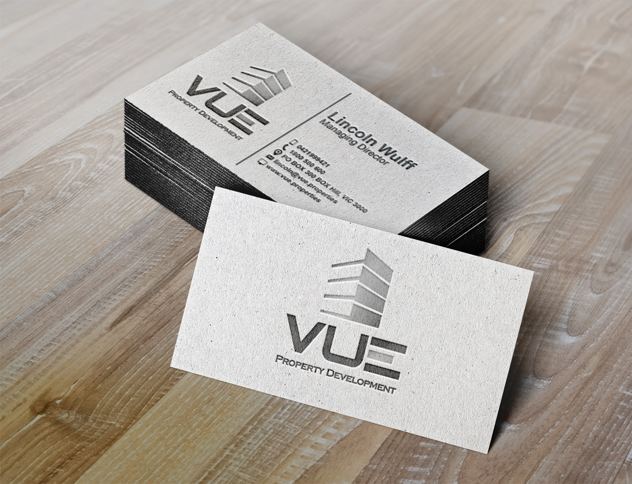 Business Card Design by DCMadrid for Vue Properties | Design #4993075
