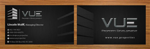 Business Card Design by Infinitive Technology for Vue Properties | Design #4999116