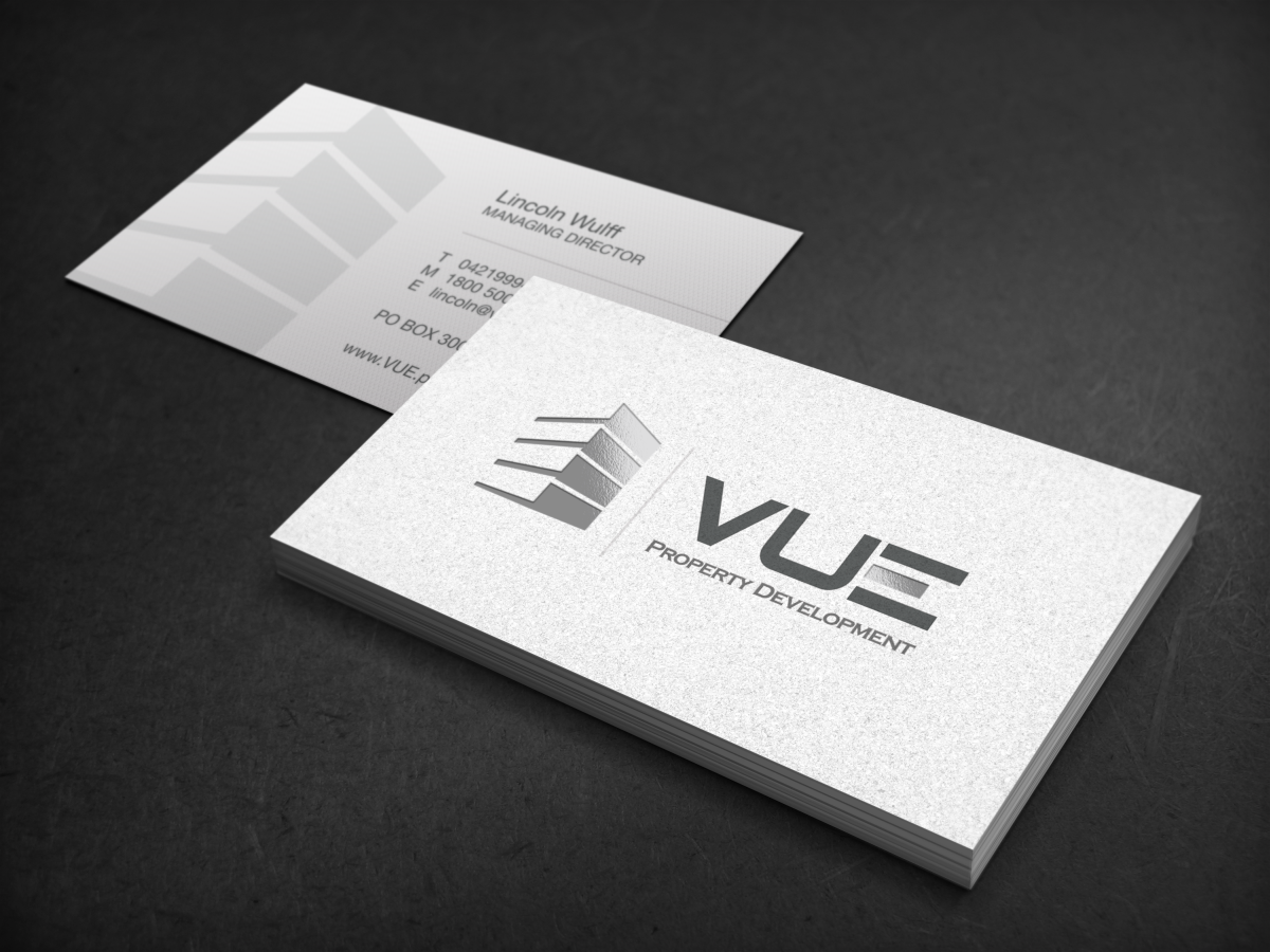 Business Card Design by HYPdesign for Vue Properties | Design #4982660