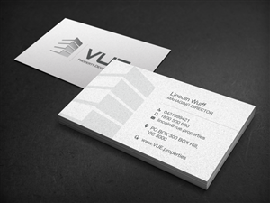Business Card Design by HYPdesign for Vue Properties | Design: #4987599
