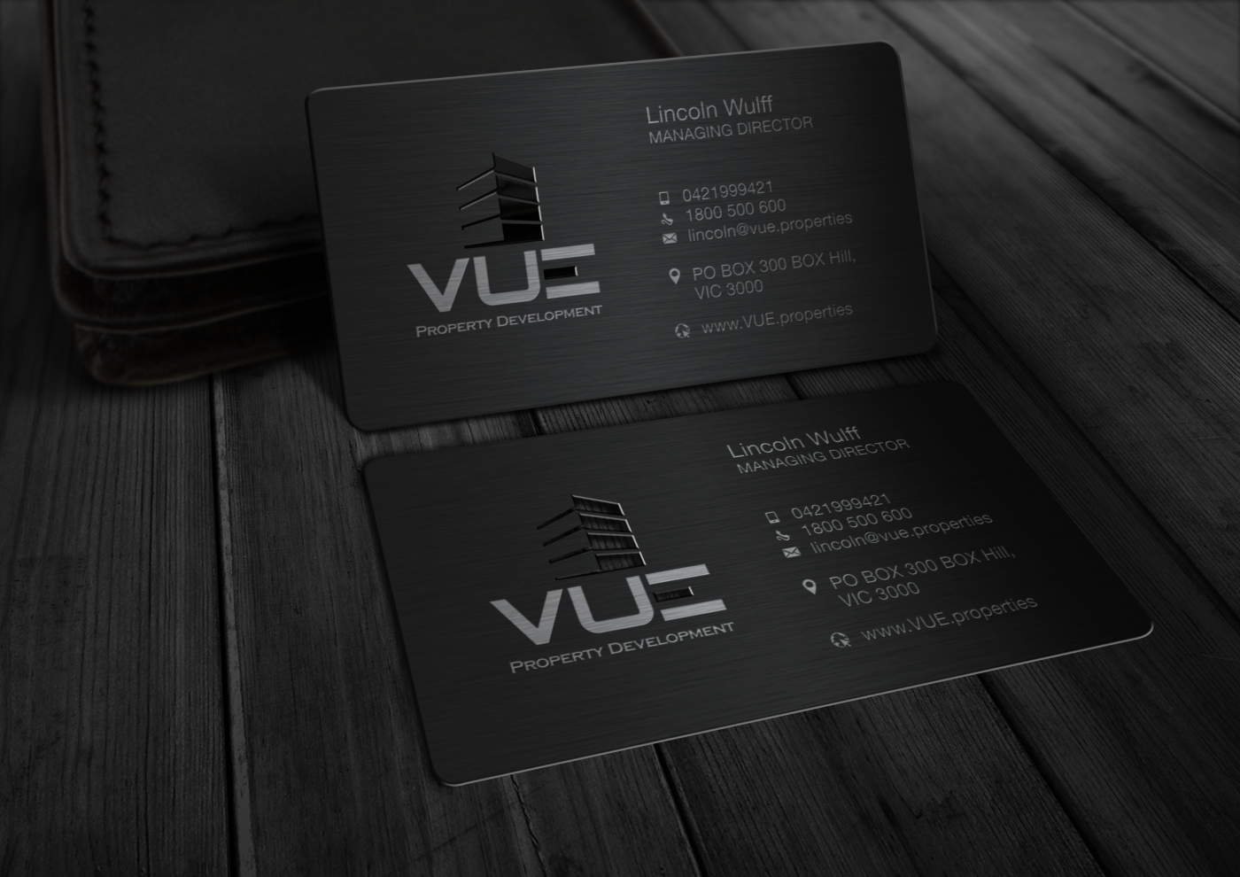 Business Card Design by HYPdesign for Vue Properties | Design #5001188