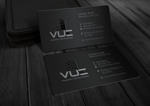 Business Card Design by HYPdesign for Vue Properties | Design: #5001188