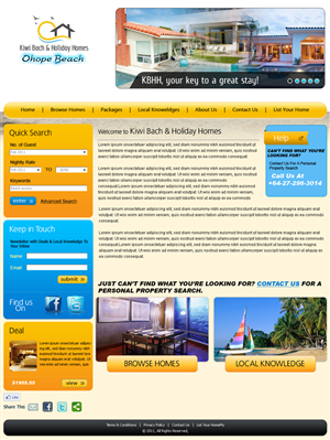 Web Design by Expert Designer for this project | Design #265157