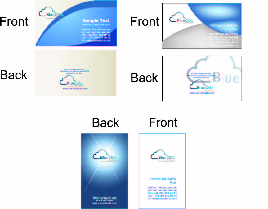 Business Card Design by Graphic Designer for TelAgility | Design #1410199