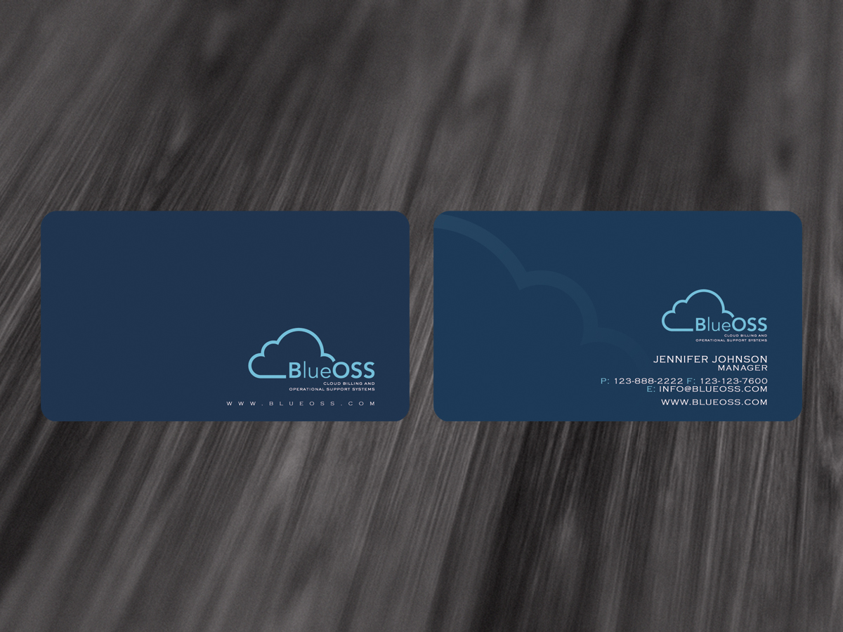 Business Card Design by diRtY.EMM for TelAgility | Design #1397977