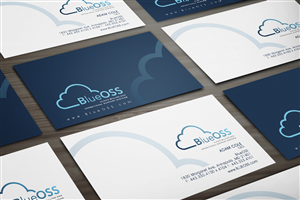 BlueOSS Business Cards | Visitenkarten-Design von diRtY.EMM
