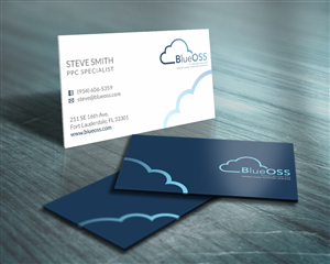 BlueOSS Business Cards | Visitenkarten-Design von HYPdesign