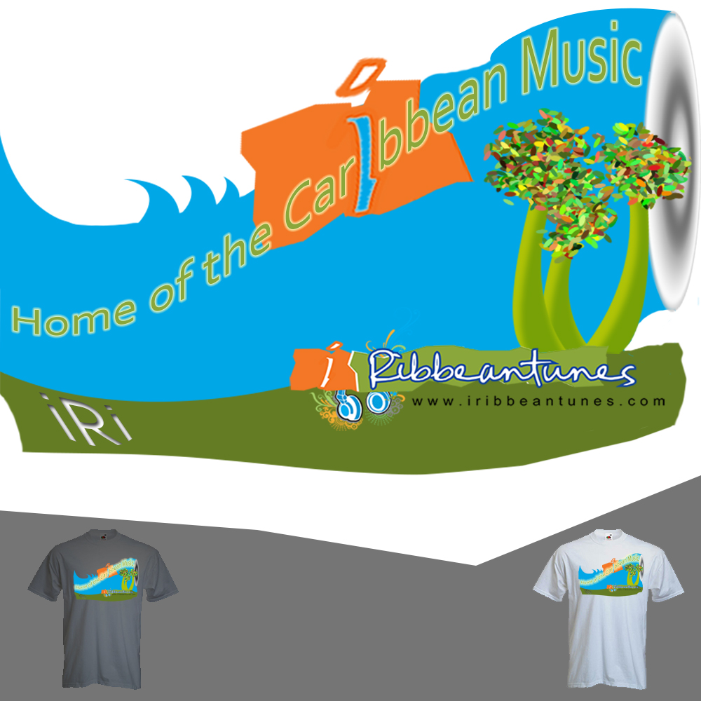 Design de T-shirt par bluewindwork pour iRibbean Ltd. | Design #1417052
