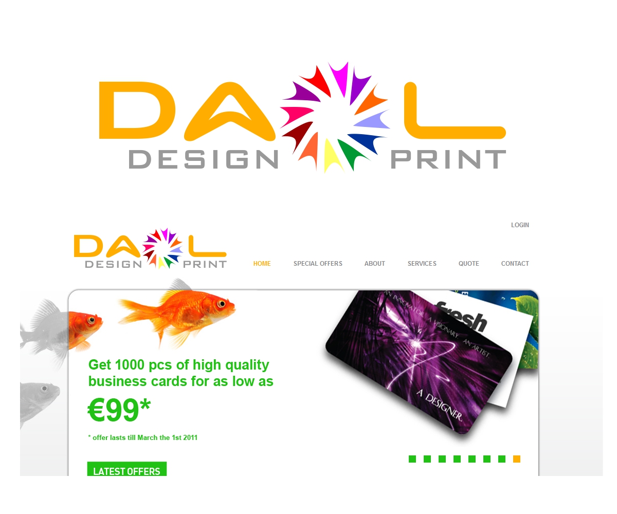 Logo-Design von Mstudios-Chris für DAOL Design & Print Ltd | Design #5014549