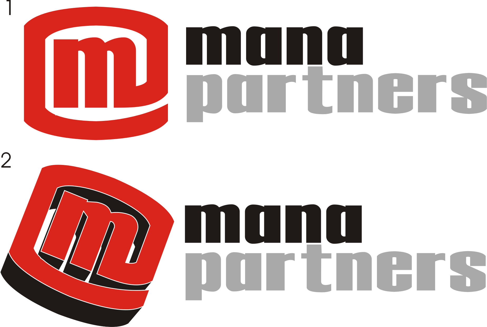 Logo Design by LUSH GRAPHIX for Mana Partners | Design #6695