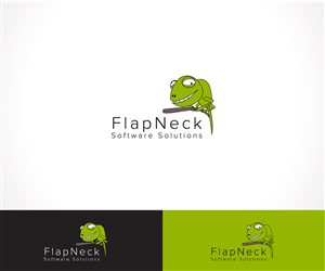 Logo-Design von Sandaru für FlapNeck Software Solutions | Design: #4983036