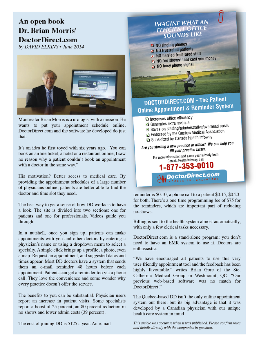 Advertisement Design by OMSPlus Creative Solutions for DocteurDirect.com inc. | Design #5015464