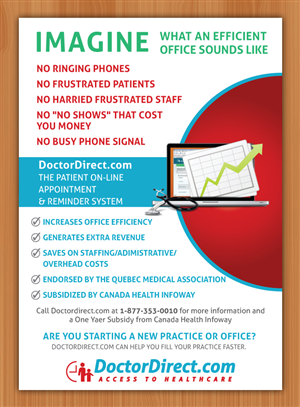 Healthcare ad for Doctor's Review magazine | Advertisement Design by Sbss