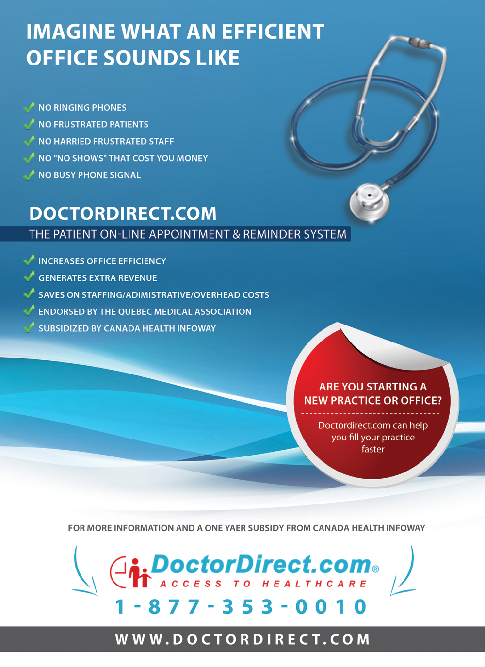 Werbe-Design von Ovimatic für DocteurDirect.com inc. | Design #5007802