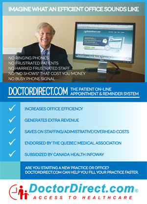 Design Publicitaire par Jamie Tuckey pour DocteurDirect.com inc. | Design #5042593