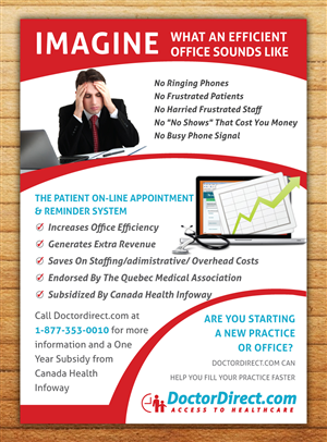 Advertisement Design by Mac Ruskin for DocteurDirect.com inc. | Design: #5001821