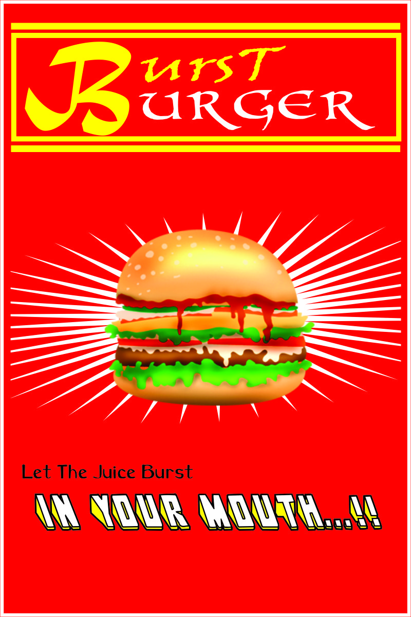 Diseño de Logo por anggara para Burst Burger Pte Ltd | Diseño #1436764