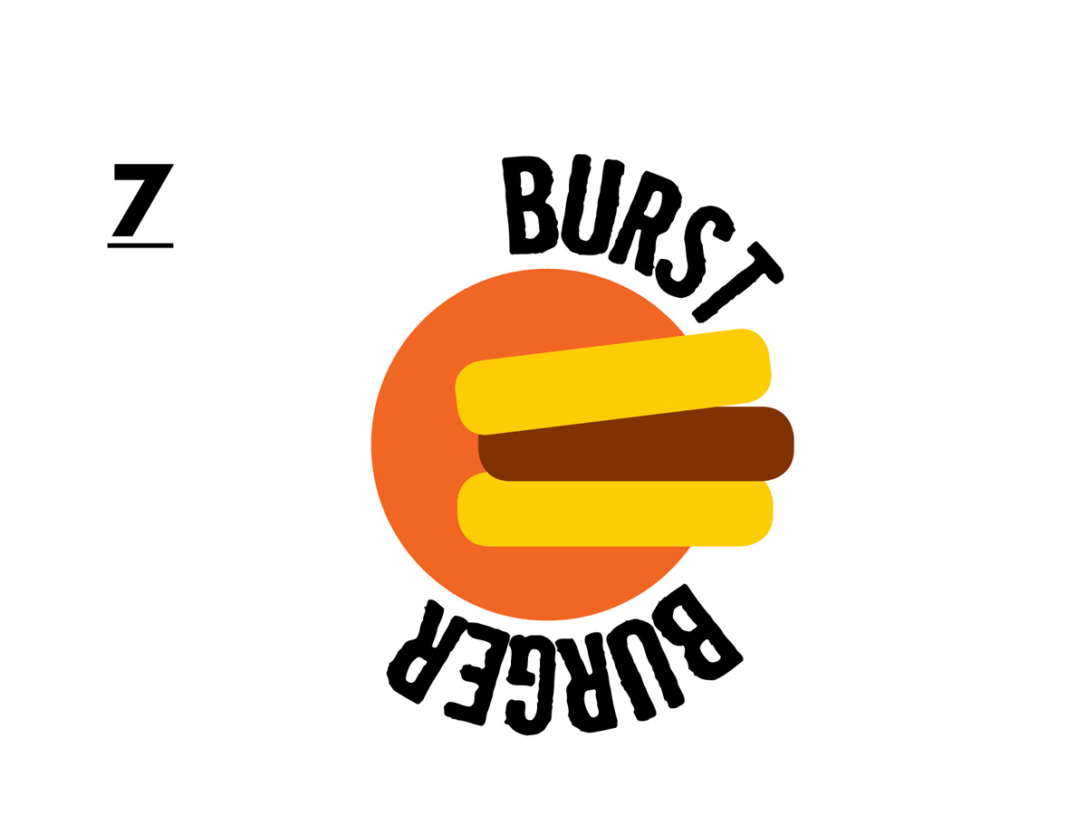Logo Design by gakdesign for Burst Burger Pte Ltd | Design #1414533